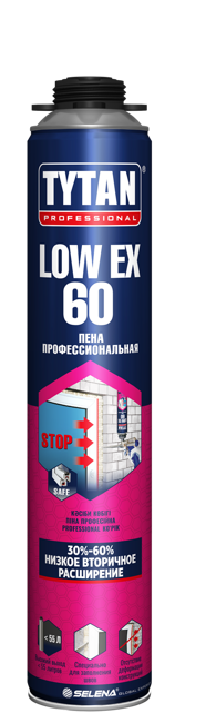 Пена Tytan Professional LowEx 60 профессиональная 750мл (12)