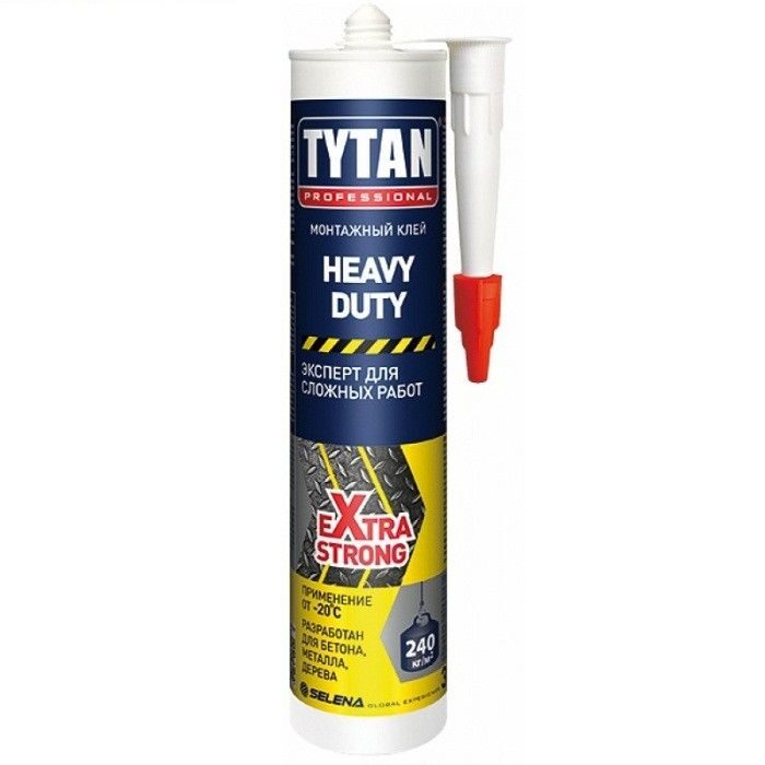 Клей Tytan Professional монтажный Heavy duty бежевый 310мл (12)  ПОД ЗАКАЗ