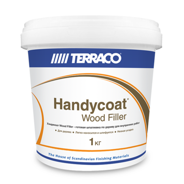 Шпатлевка Handycoat Wood Filler для заполн.трещин и ремонта дерев.поверхн 1кг