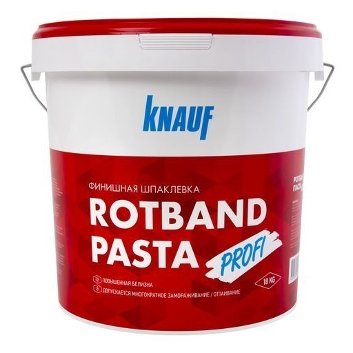 Шпатлевка финишная ROTBAND PASTA KNAUF 18кг